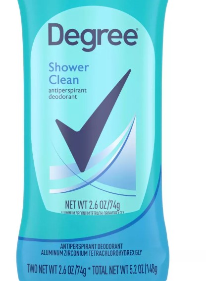 Degree Antiperspirant Deodorant for Women Shower Clean 2.6 Oz - Bellso